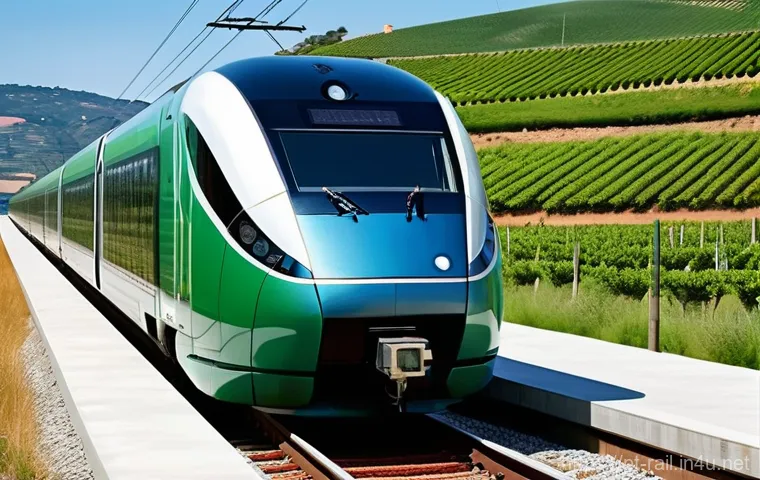 철도기사로서의 커리어 플랜 - **Prompt:** A futuristic, sleek, and eco-friendly high-speed train, designed with modern aesthetics,...