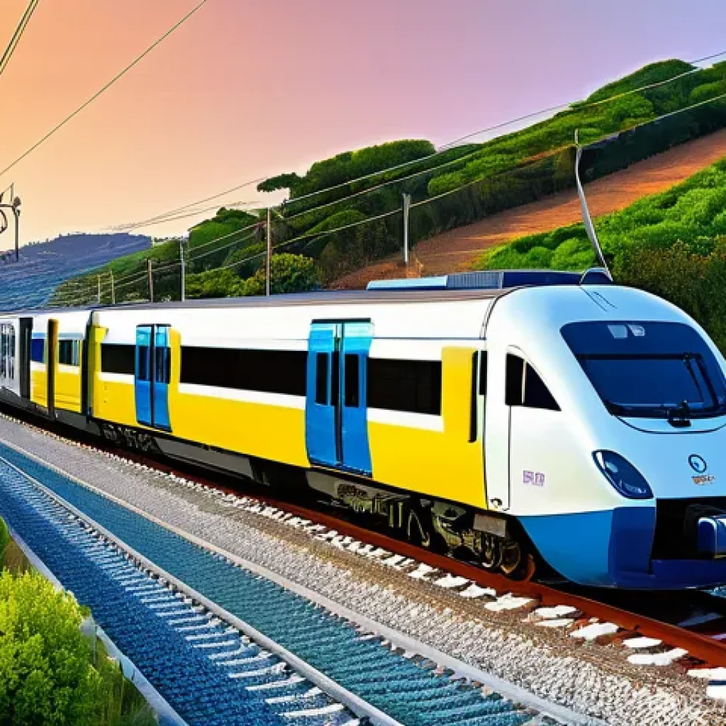 철도안전법 주요 조항 해설 - **Image Prompt: The Unseen Guardians of Portuguese Rails**
* **Description**: A vibrant, dynam...